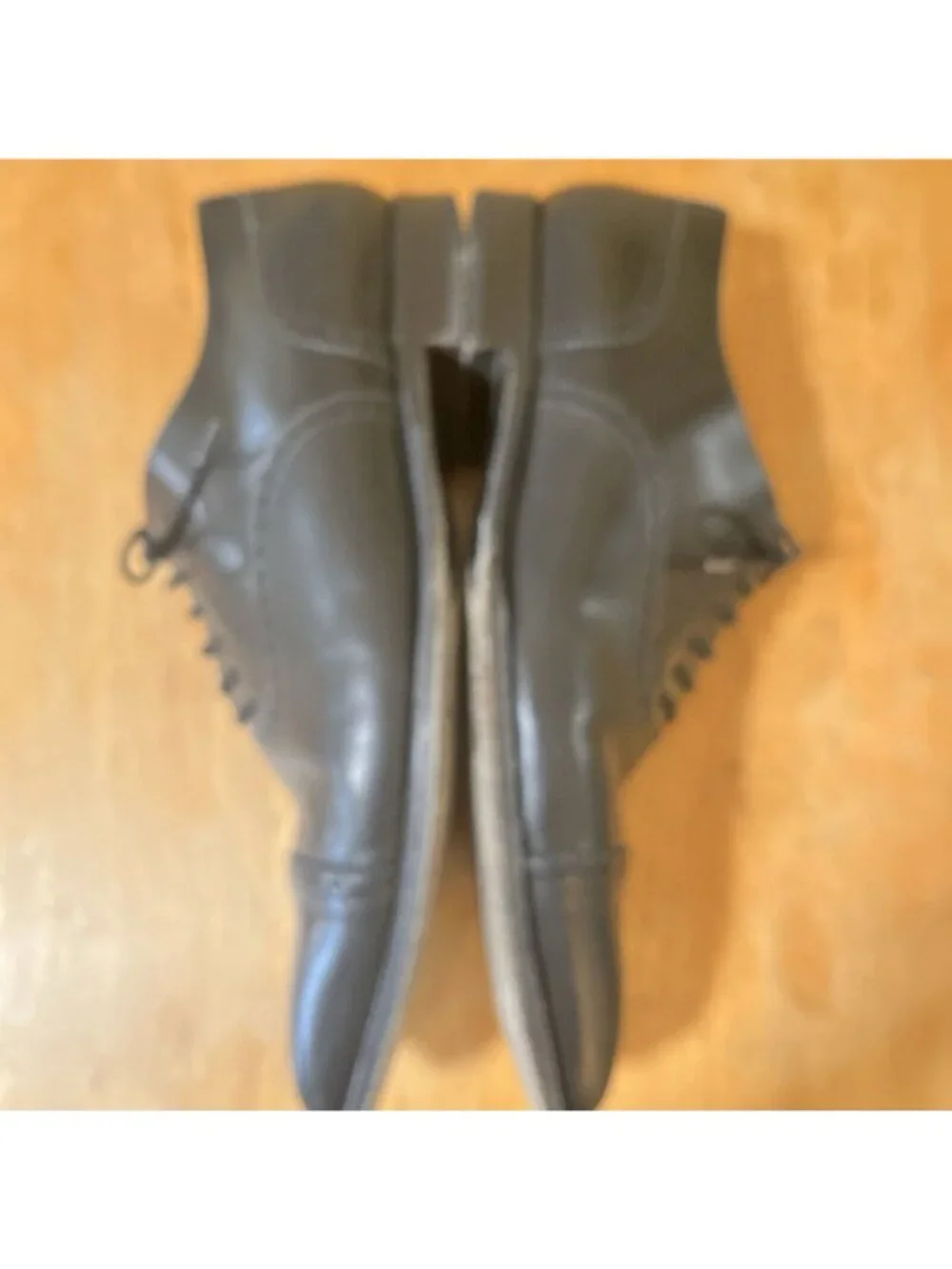 j Fitzpatrick Black Calf Leather Windermere Oxfords Mens Sz 12 E